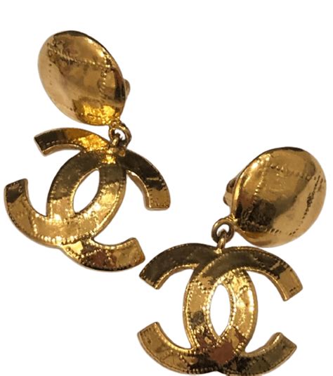 iconic chanel earrings|chanel cc earrings price list.